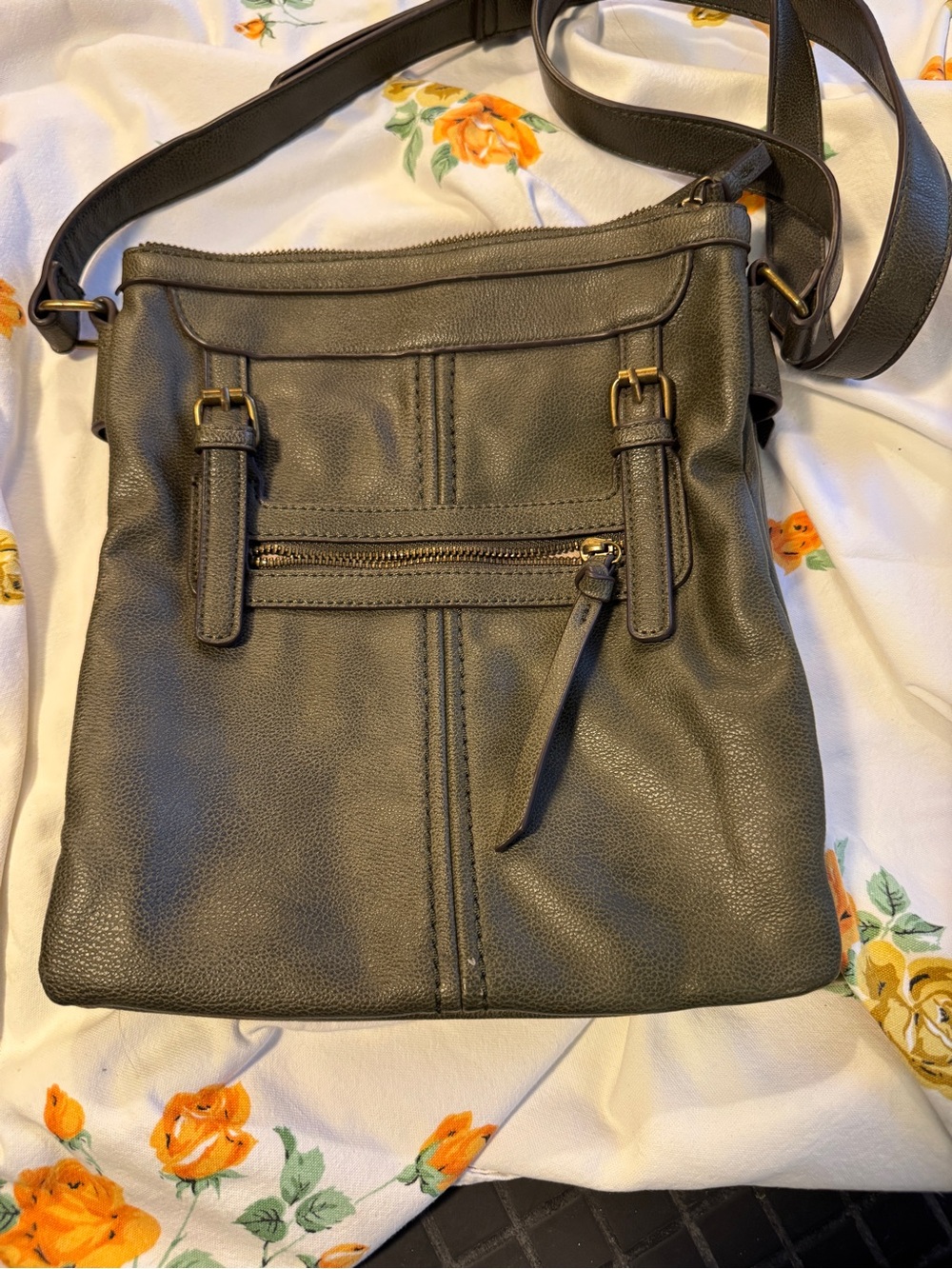 Classic Black Crossbody Women's Bag - Unbranded